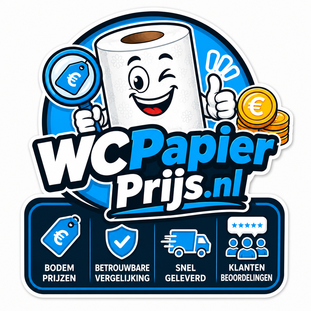 WC Papier Prijs.nl logo